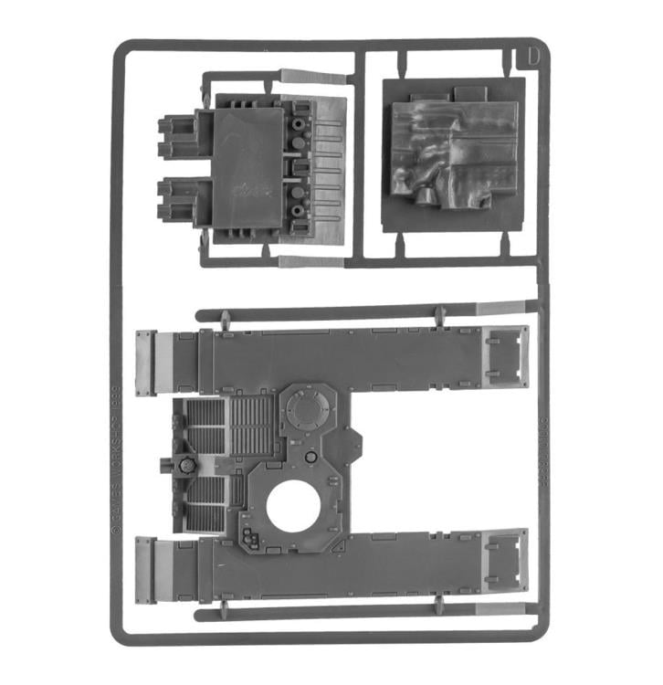 Warhammer 40,000 Space Marines Land Raider Crusader Miniature Gallery Image 7