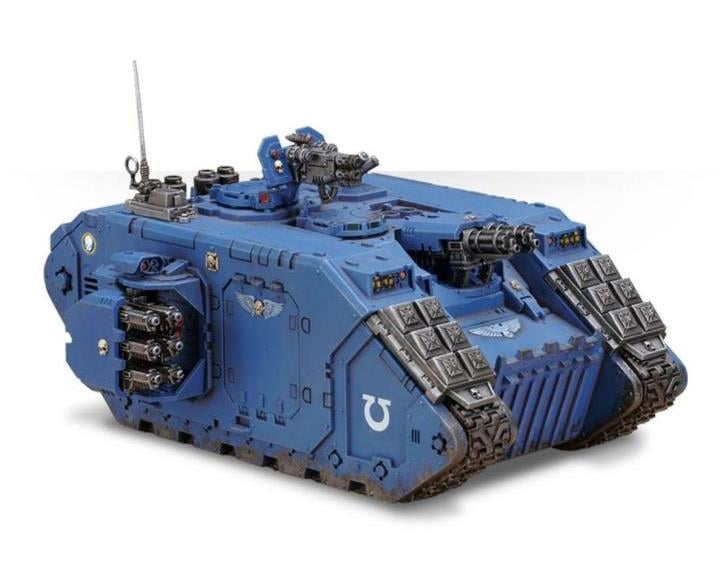 Warhammer 40,000 Space Marines Land Raider Crusader Miniature Gallery Image 3
