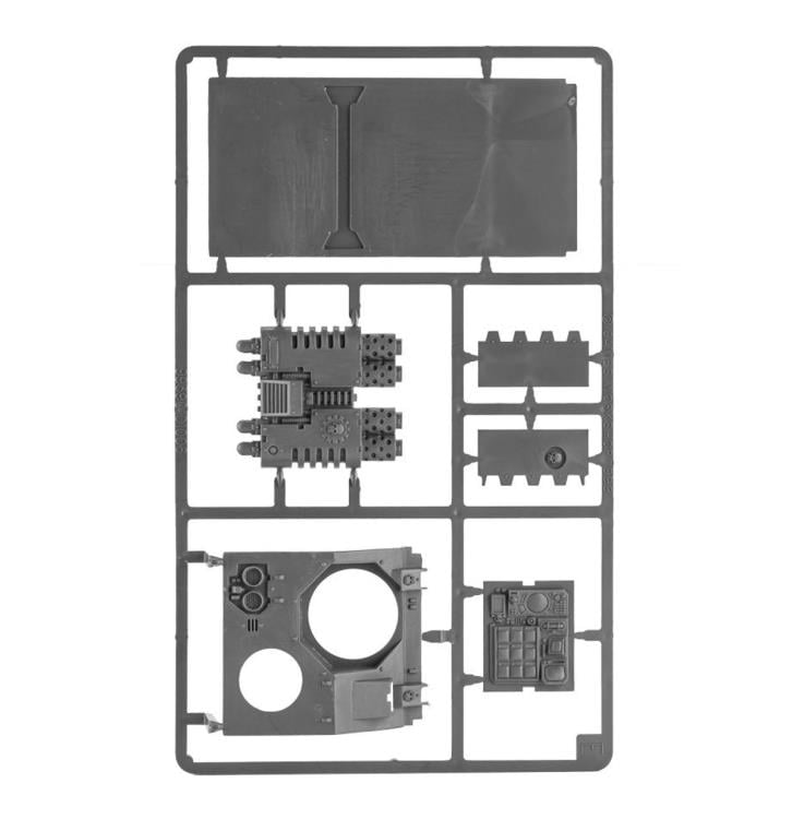 Warhammer 40,000 Space Marines Land Raider Crusader Miniature Gallery Image 6