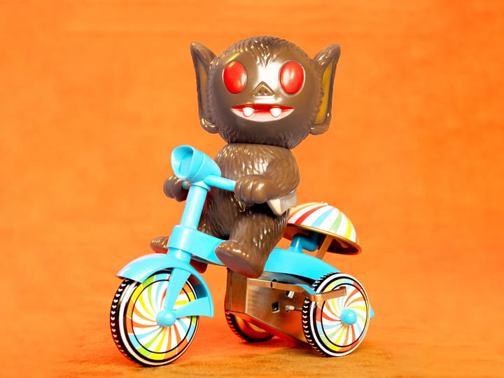 Super Cycles Bat Boy (Brown with Blue Trike) Gallery Image 1