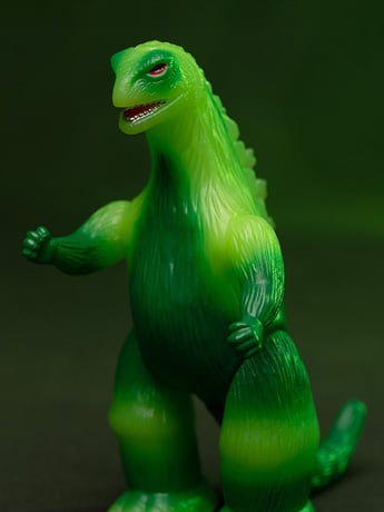 Toho ReAction Marusan Godzilla (L-Tail Glow-in-the-Dark Ver.) Action Figure Gallery Image 2