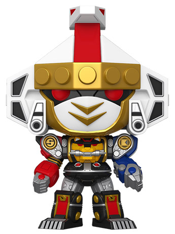 Mighty Morphin Power Rangers: The Movie Pop! Movies #1783 Super Sized 6" Ninja Megazord (Metallic) Gallery Image 2