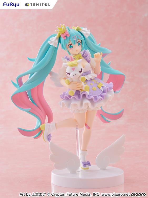 Vocaloid Tenitol Hatsune Miku (Yumekawa Princess Lavender Ver.) Figure Gallery Image 11