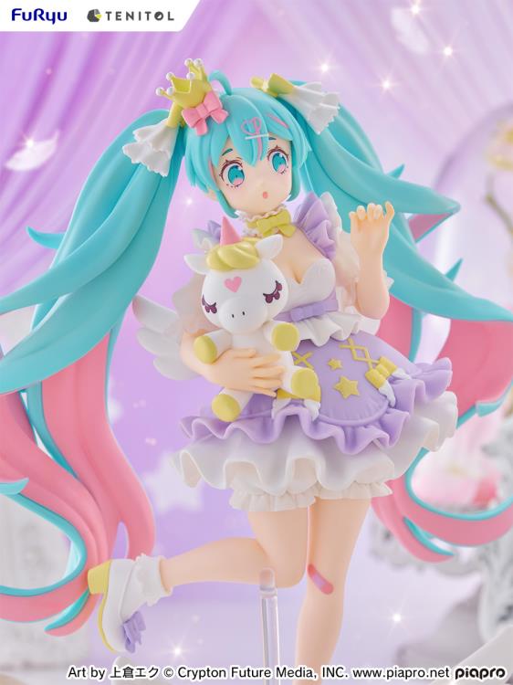 Vocaloid Tenitol Hatsune Miku (Yumekawa Princess Lavender Ver.) Figure Gallery Image 4