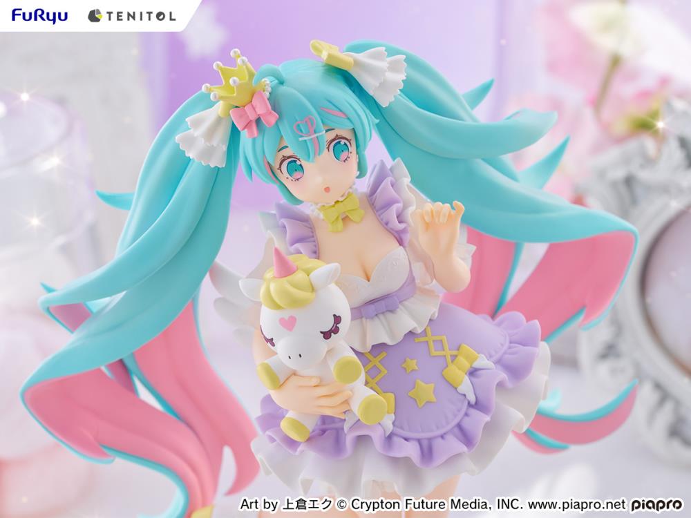 Vocaloid Tenitol Hatsune Miku (Yumekawa Princess Lavender Ver.) Figure Gallery Image 7