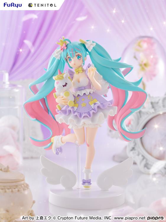 Vocaloid Tenitol Hatsune Miku (Yumekawa Princess Lavender Ver.) Figure Gallery Image 3