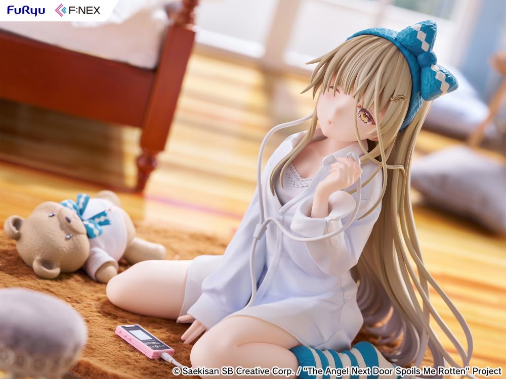 The Angel Next Door Spoils Me Rotten F:Nex Mahiru Shiina (Relax Ver.) 1/7 Scale Figure Gallery Image 5