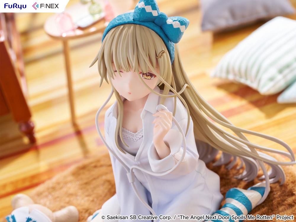 The Angel Next Door Spoils Me Rotten F:Nex Mahiru Shiina (Relax Ver.) 1/7 Scale Figure Gallery Image 6
