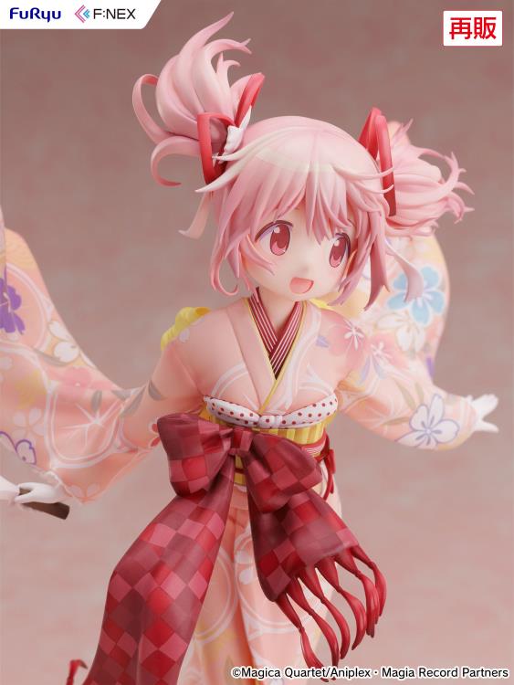 Puella Magi Madoka Magica F:Nex Madoka Kaname (Kimono Ver.) 1/7 Scale Figure (Reissue) Gallery Image 12