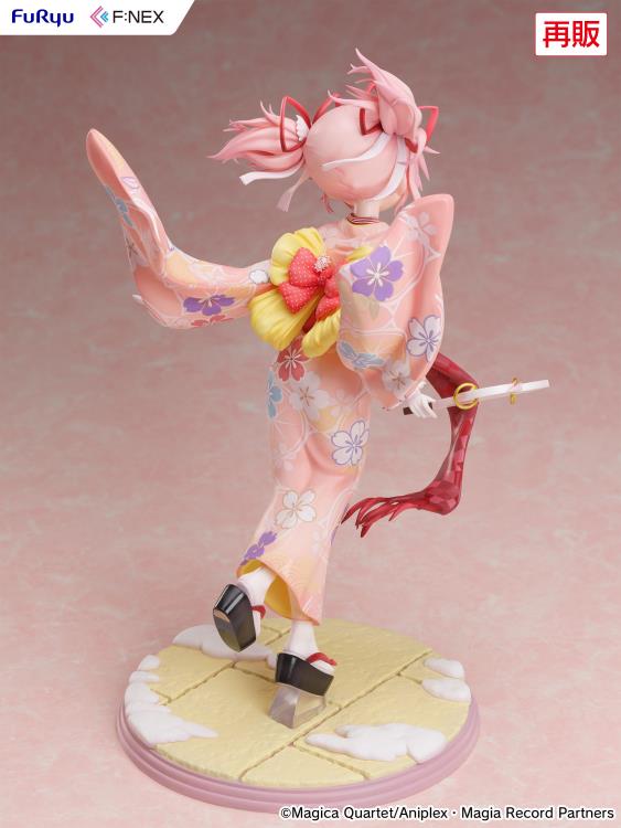 Puella Magi Madoka Magica F:Nex Madoka Kaname (Kimono Ver.) 1/7 Scale Figure (Reissue) Gallery Image 7