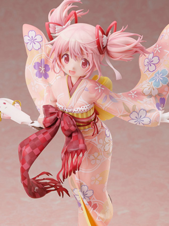 Puella Magi Madoka Magica F:Nex Madoka Kaname (Kimono Ver.) 1/7 Scale Figure (Reissue) Gallery Image 2