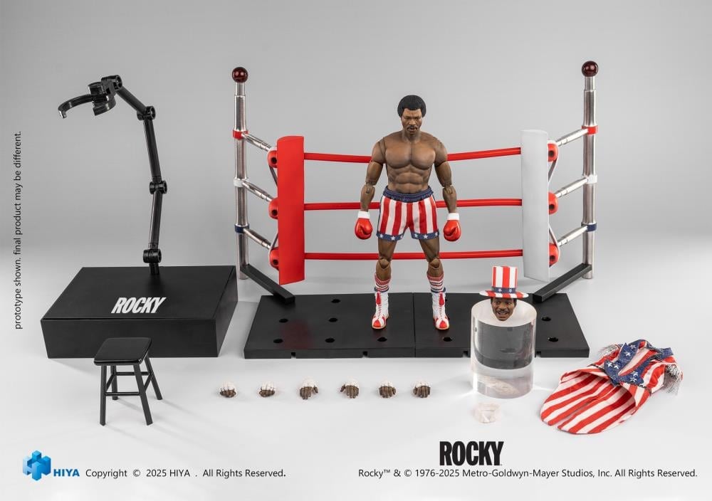 Rocky Exquisite Super Series Apollo Creed 1/12 Scale PX Previews Exclusive Action Figure Gallery Image 11