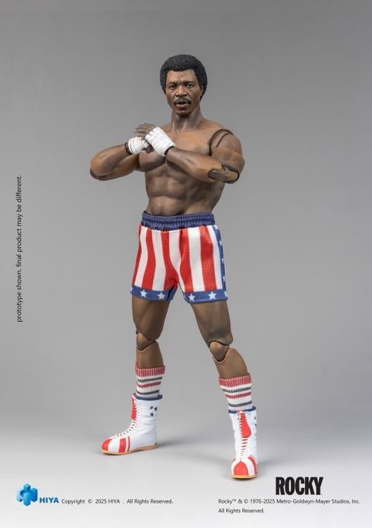 Rocky Exquisite Super Series Apollo Creed 1/12 Scale PX Previews