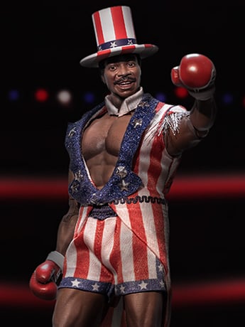 Rocky Exquisite Super Series Apollo Creed 1/12 Scale PX Previews Exclusive Action Figure Gallery Image 2