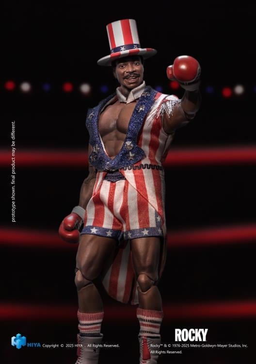 Rocky Exquisite Super Series Apollo Creed 1/12 Scale PX Previews Exclusive Action Figure Gallery Image 3