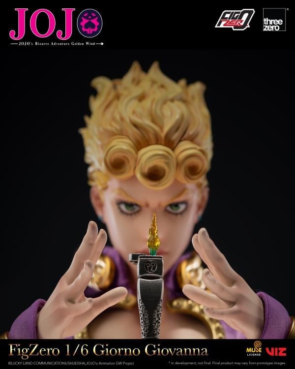 JoJo's Bizarre Adventure: Golden Wind FigZero Giorno Giovanna 1/6 Scale Action Figure Gallery Image 14
