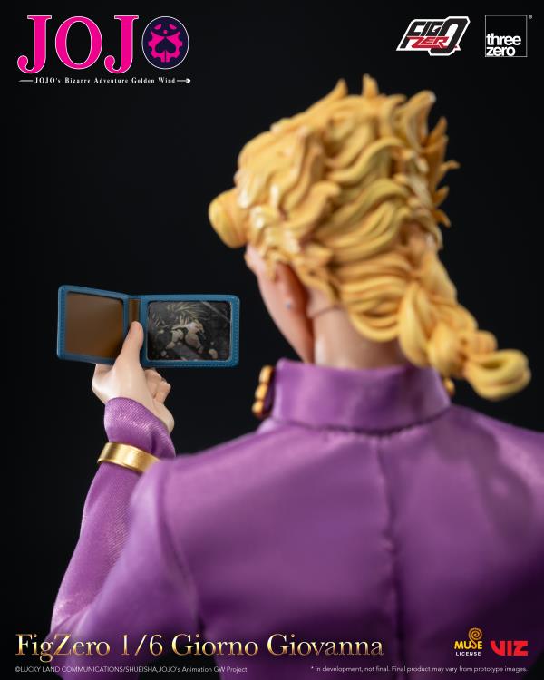 JoJo's Bizarre Adventure: Golden Wind FigZero Giorno Giovanna 1/6 Scale Action Figure Gallery Image 11