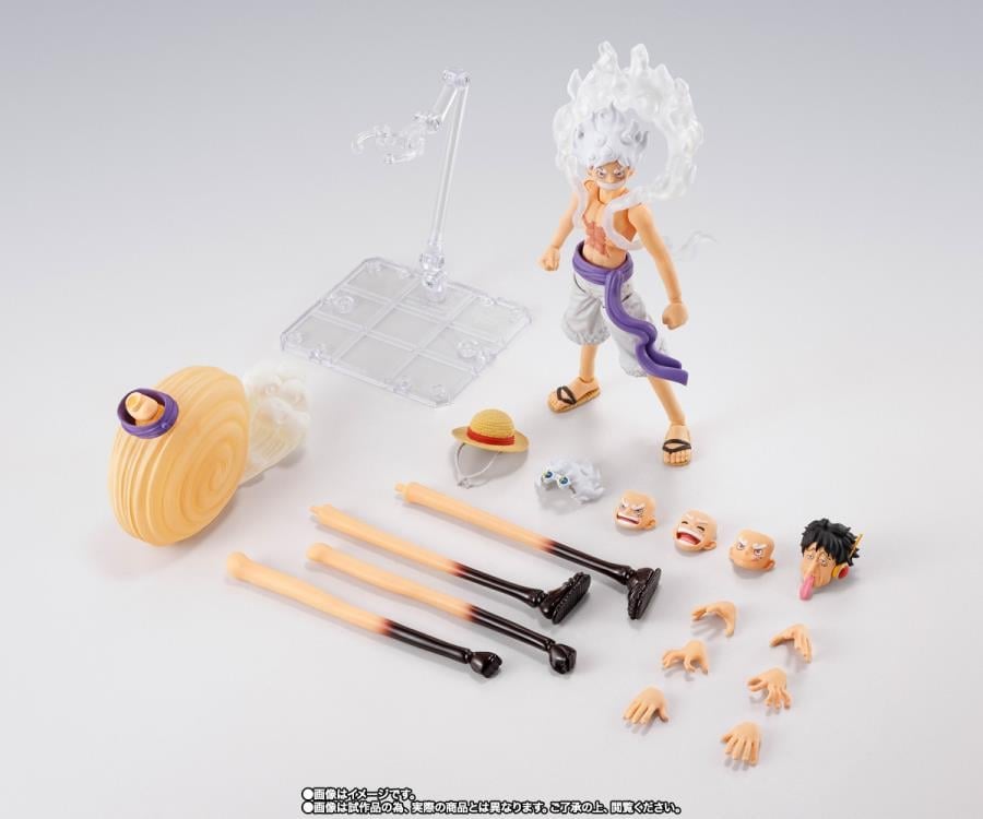 One Piece S.H.Figuarts Monkey D. Luffy (Gear 5 Future Island Egghead) Action Figure Gallery Image 11