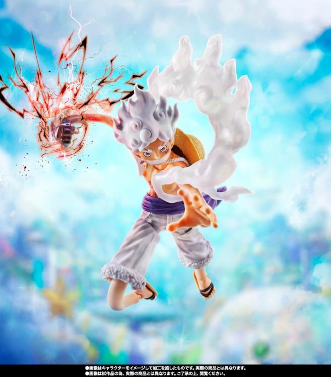 One Piece S.H.Figuarts Monkey D. Luffy (Gear 5 Future Island Egghead) Action Figure Gallery Image 3