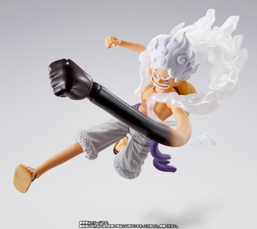 One Piece S.H.Figuarts Monkey D. Luffy (Gear 5 Future Island Egghead) Action Figure Gallery Image 4