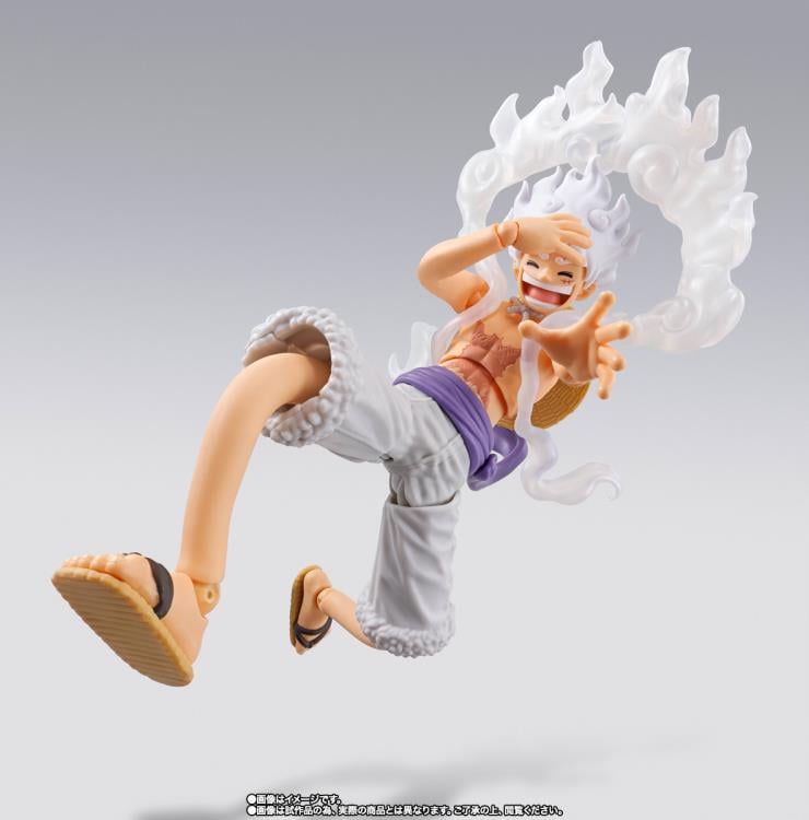 One Piece S.H.Figuarts Monkey D. Luffy (Gear 5 Future Island Egghead) Action Figure Gallery Image 7