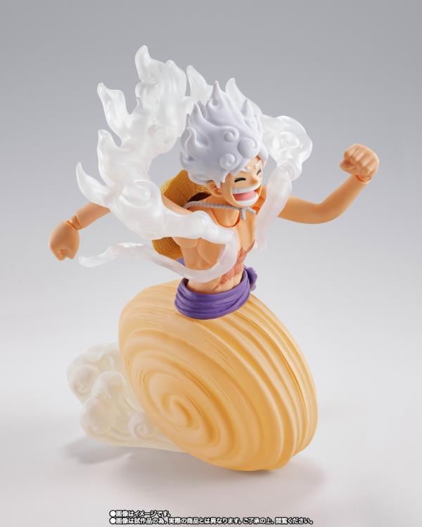 One Piece S.H.Figuarts Monkey D. Luffy (Gear 5 Future Island Egghead) Action Figure Gallery Image 9