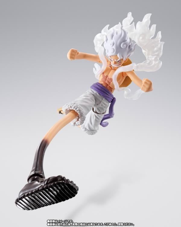One Piece S.H.Figuarts Monkey D. Luffy (Gear 5 Future Island Egghead) Action Figure Gallery Image 5