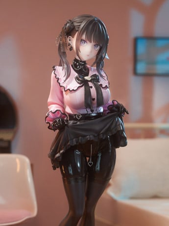 YD Illustration SSR Figure Dear My Rubber Kurokawa Miu (Standard Ver.) 1/6 Scale Figure (with Bonus) Gallery Image 2
