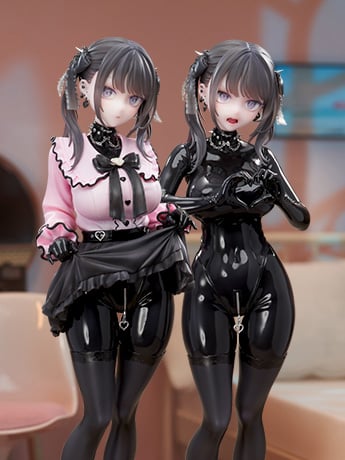 YD Illustration SSR Figure Dear My Rubber Kurokawa Miu (Deluxe Ver