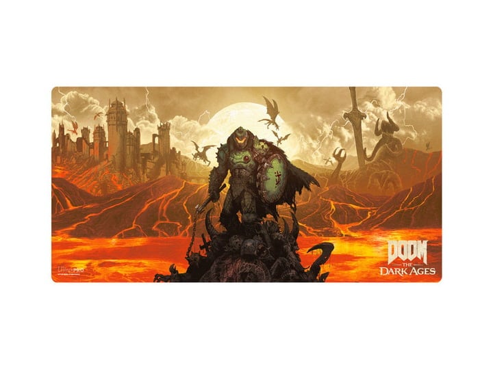 Doom: The Dark Ages Wrath Desk Mat Gallery Image 1