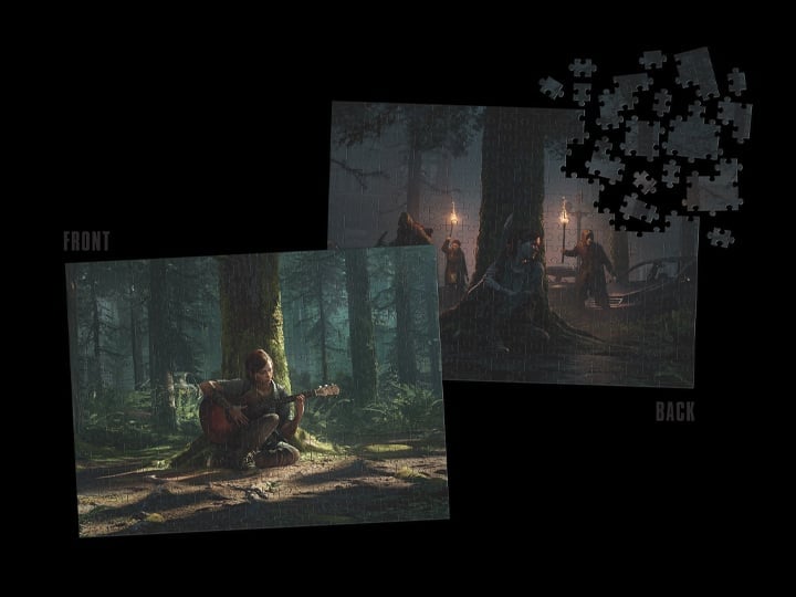 The Last of Us Part II Deluxe 2-Sided 1000-Piece Puzzle Gallery Image 1