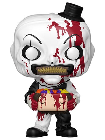 Terrifier 2 Pop! Movies #1796 Art the Clown with Candy Filled Head Gallery Image 2