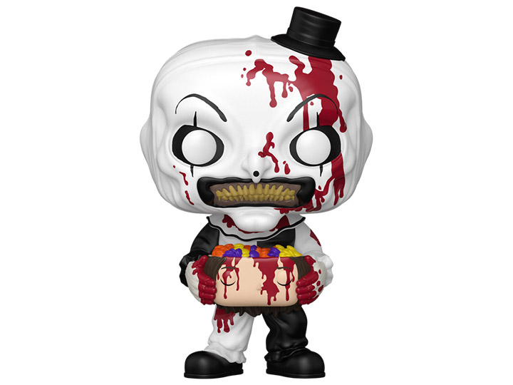 Terrifier 2 Pop! Movies #1796 Art the Clown with Candy Filled Head Gallery Image 1