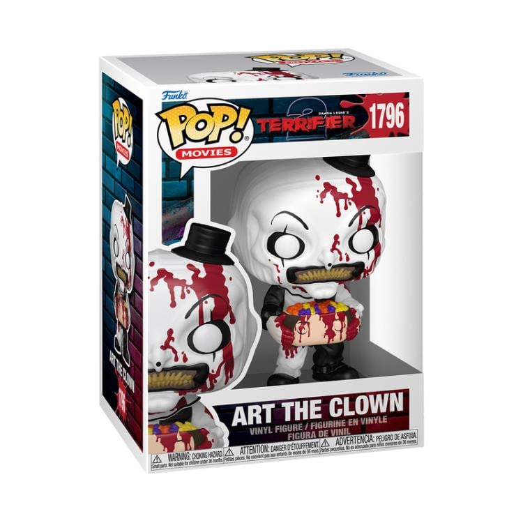 Terrifier 2 Pop! Movies #1796 Art the Clown with Candy Filled Head Gallery Image 3