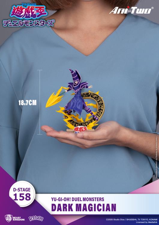 Yu-Gi-Oh! Duel Monsters D-Stage DS-158 Dark Magician Limited Edition Statue Gallery Image 8