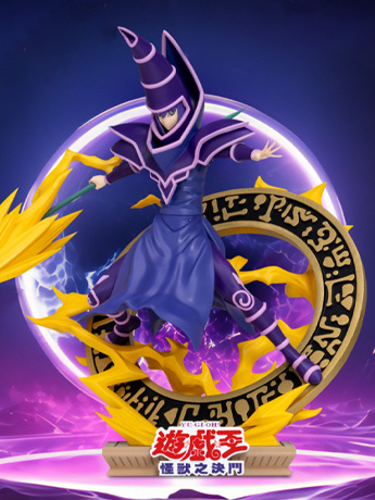 Yu-Gi-Oh! Duel Monsters D-Stage DS-158 Dark Magician Limited Edition Statue Gallery Image 2