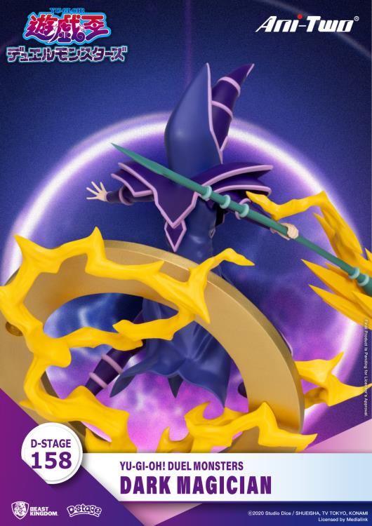 Yu-Gi-Oh! Duel Monsters D-Stage DS-158 Dark Magician Limited Edition Statue Gallery Image 7