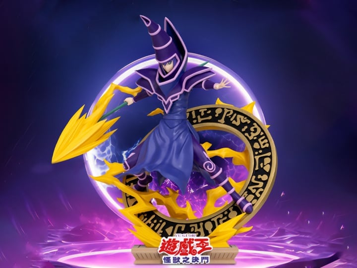Yu-Gi-Oh! Duel Monsters D-Stage DS-158 Dark Magician Limited Edition Statue Gallery Image 1