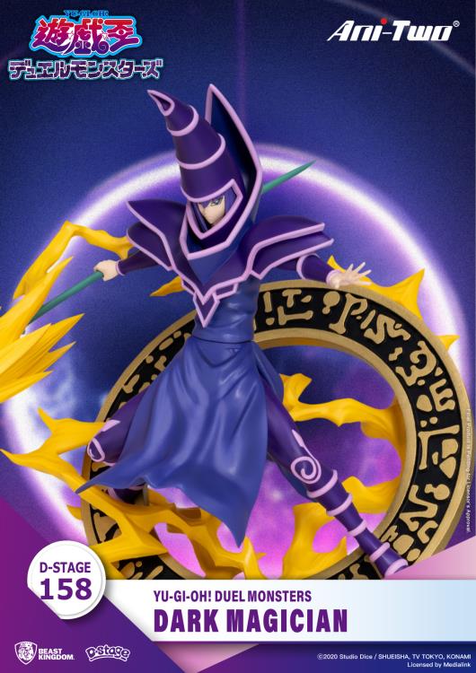 Yu-Gi-Oh! Duel Monsters D-Stage DS-158 Dark Magician Limited Edition Statue Gallery Image 5