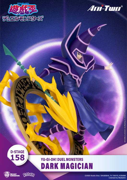 Yu-Gi-Oh! Duel Monsters D-Stage DS-158 Dark Magician Limited Edition Statue Gallery Image 6