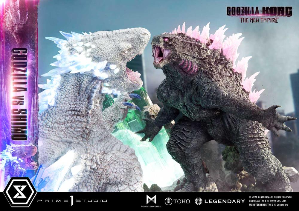 Godzilla x Kong: The New Empire Ultimate Diorama Masterline Godzilla vs. Shimo Statue Gallery Image 39