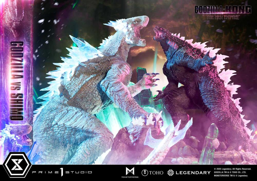 Godzilla x Kong: The New Empire Ultimate Diorama Masterline Godzilla vs. Shimo Statue Gallery Image 56
