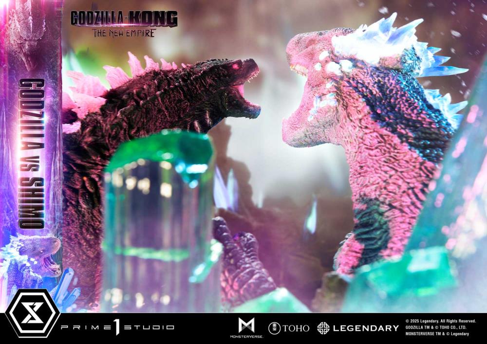 Godzilla x Kong: The New Empire Ultimate Diorama Masterline Godzilla vs. Shimo Statue Gallery Image 61