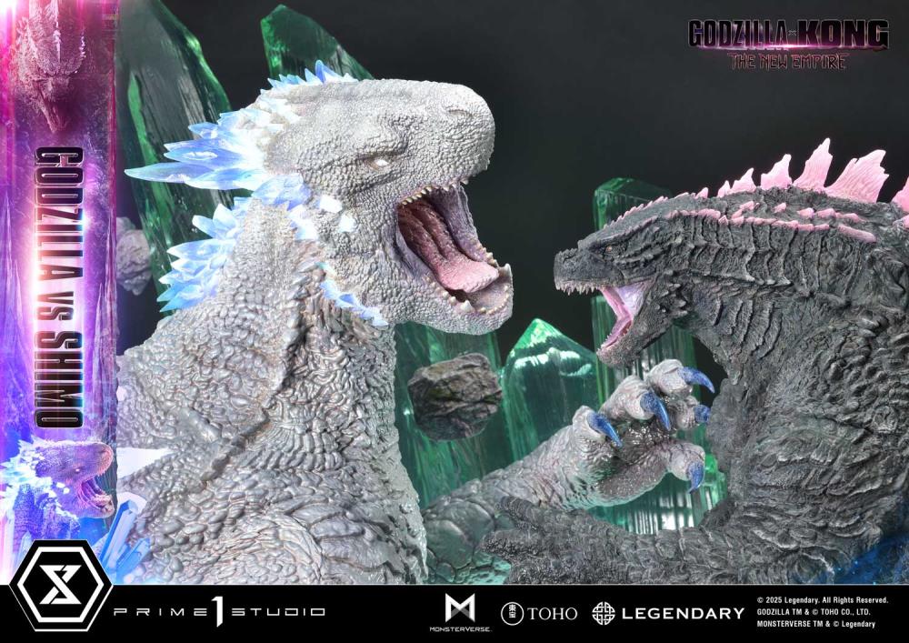 Godzilla x Kong: The New Empire Ultimate Diorama Masterline Godzilla vs. Shimo Statue Gallery Image 17