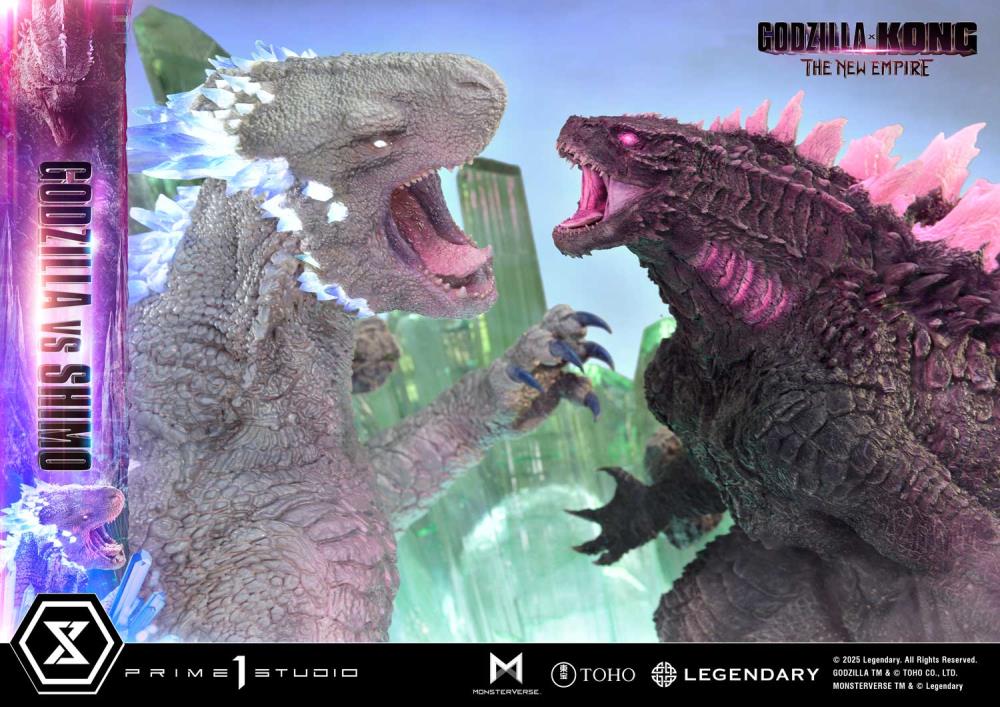Godzilla x Kong: The New Empire Ultimate Diorama Masterline Godzilla vs. Shimo Statue Gallery Image 68