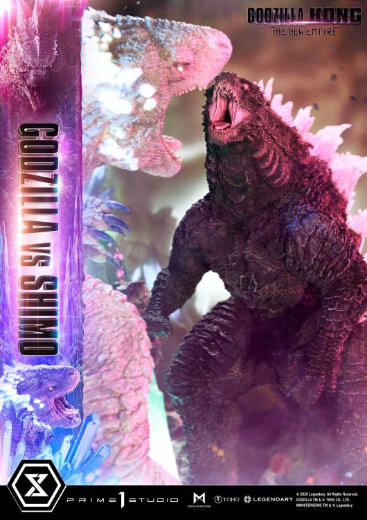 Godzilla x Kong: The New Empire Ultimate Diorama Masterline Godzilla vs. Shimo Statue Gallery Image 50