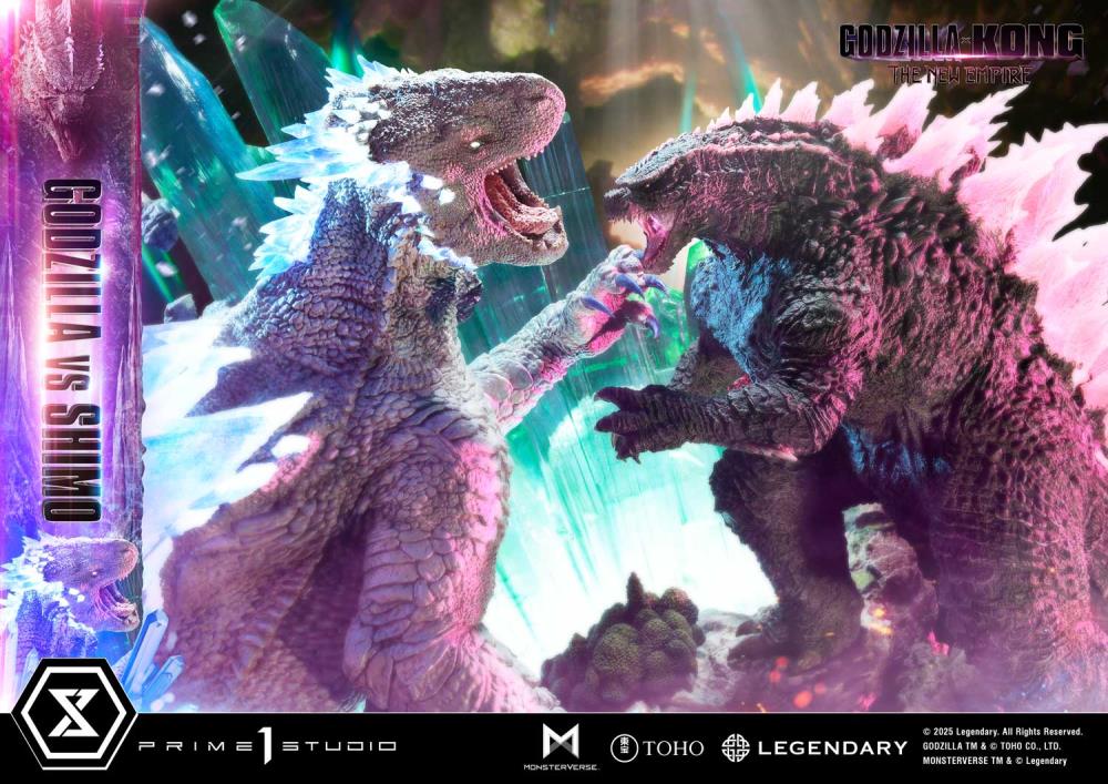 Godzilla x Kong: The New Empire Ultimate Diorama Masterline Godzilla vs. Shimo Statue Gallery Image 47