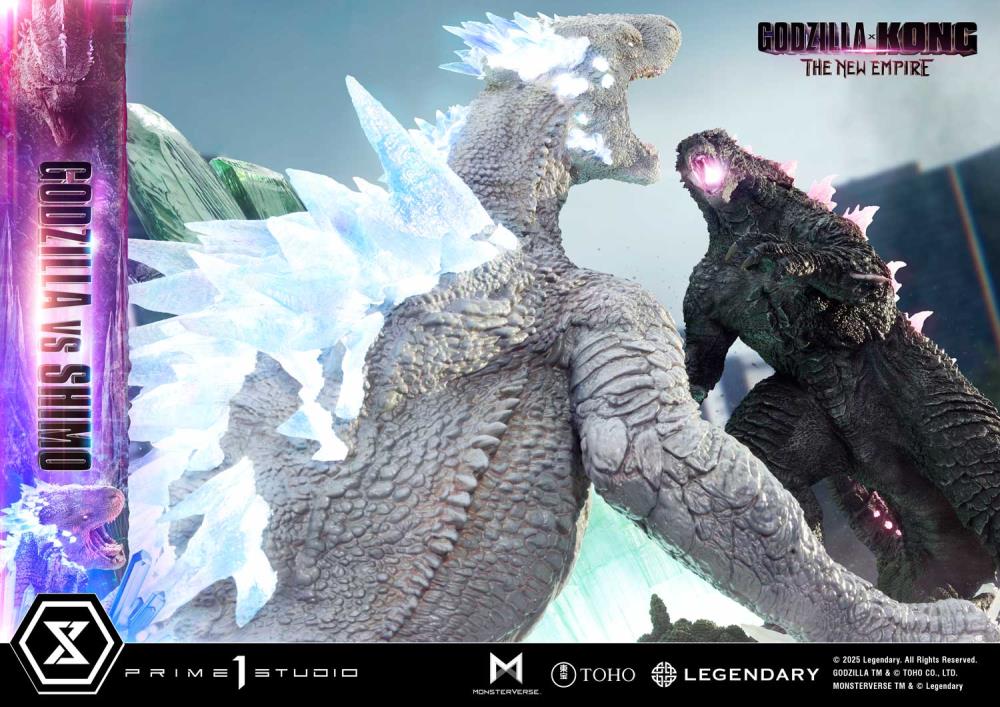 Godzilla x Kong: The New Empire Ultimate Diorama Masterline Godzilla vs. Shimo Statue Gallery Image 72
