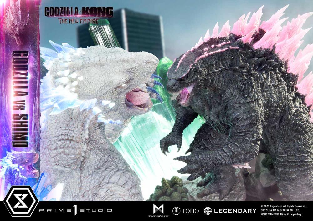 Godzilla x Kong: The New Empire Ultimate Diorama Masterline Godzilla vs. Shimo Statue Gallery Image 73