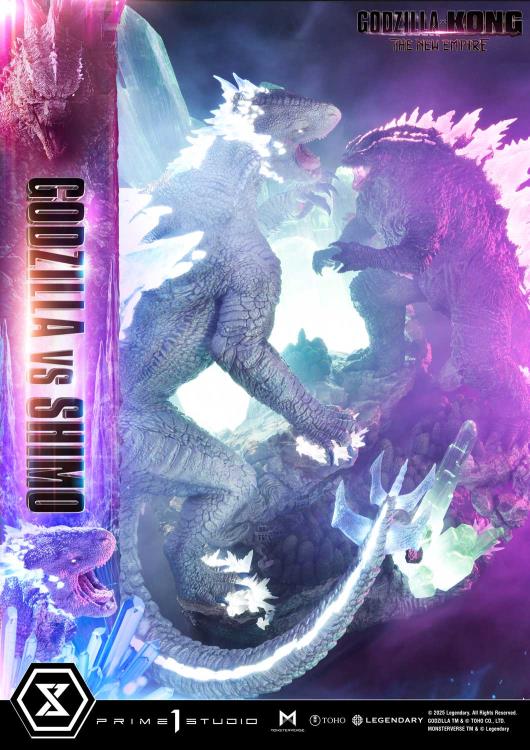 Godzilla x Kong: The New Empire Ultimate Diorama Masterline Godzilla vs. Shimo Statue Gallery Image 49